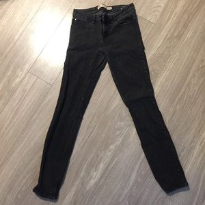 Zara dark gray skinny jeans Sz 26